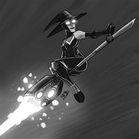 Save a broom ride a witch
